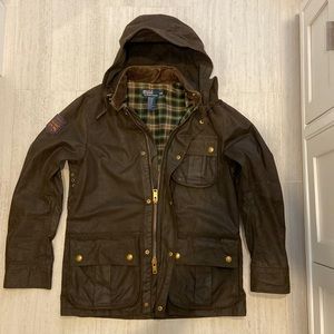 Polo Ralph Lauren oiled canvas jacket size M